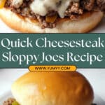 Cheesesteak Style Sloppy Joes Recipe