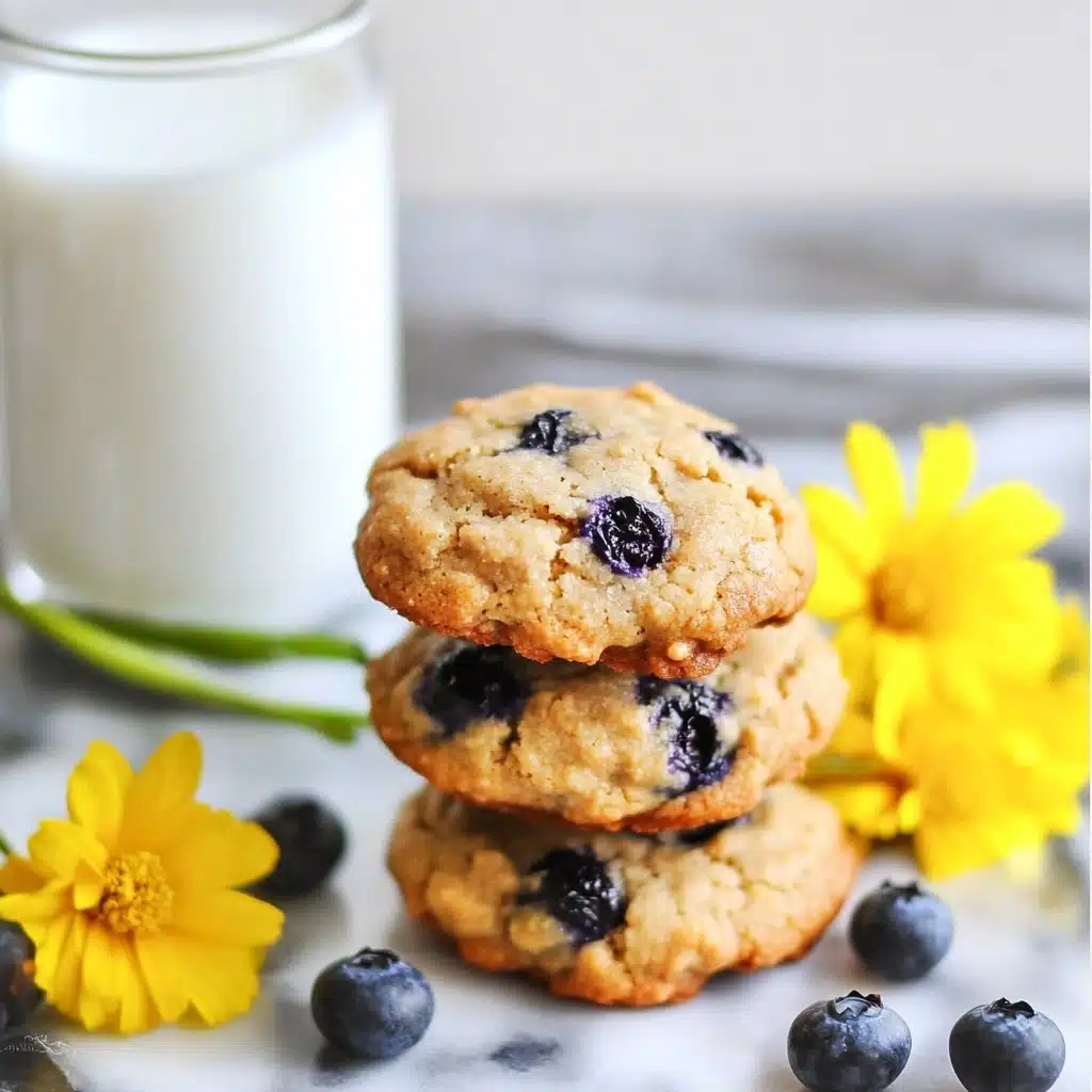 Blueberry Oatmeal Muffin Cookies Recipe - Recipe Image