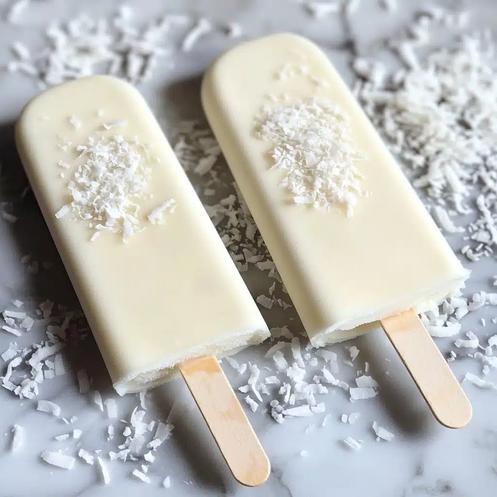 Coconut Mango Popsicles Recipe - Recipe Image