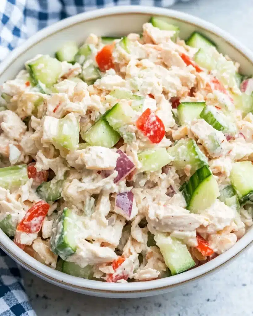 Cucumber Chicken Salad Recipe