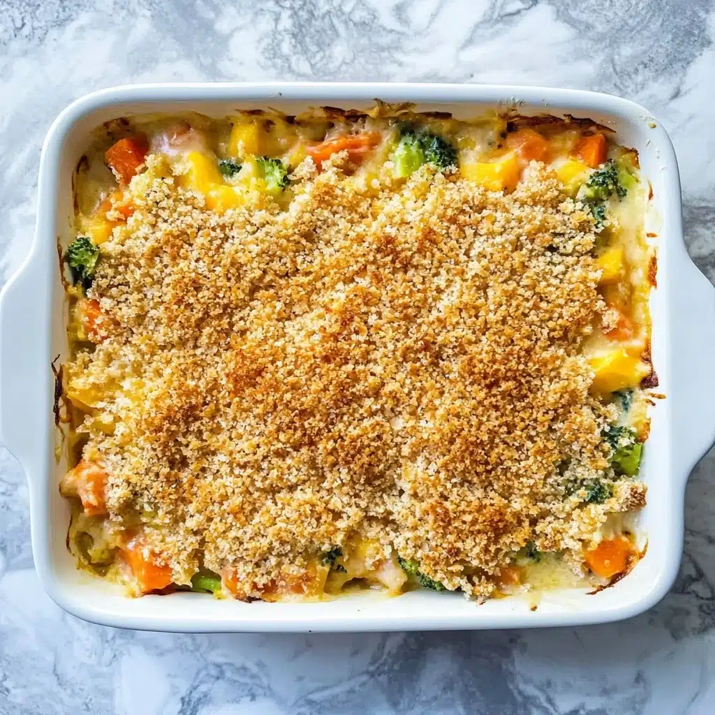 Cheesy Vegetable Casserole Recipe - Recipe Image