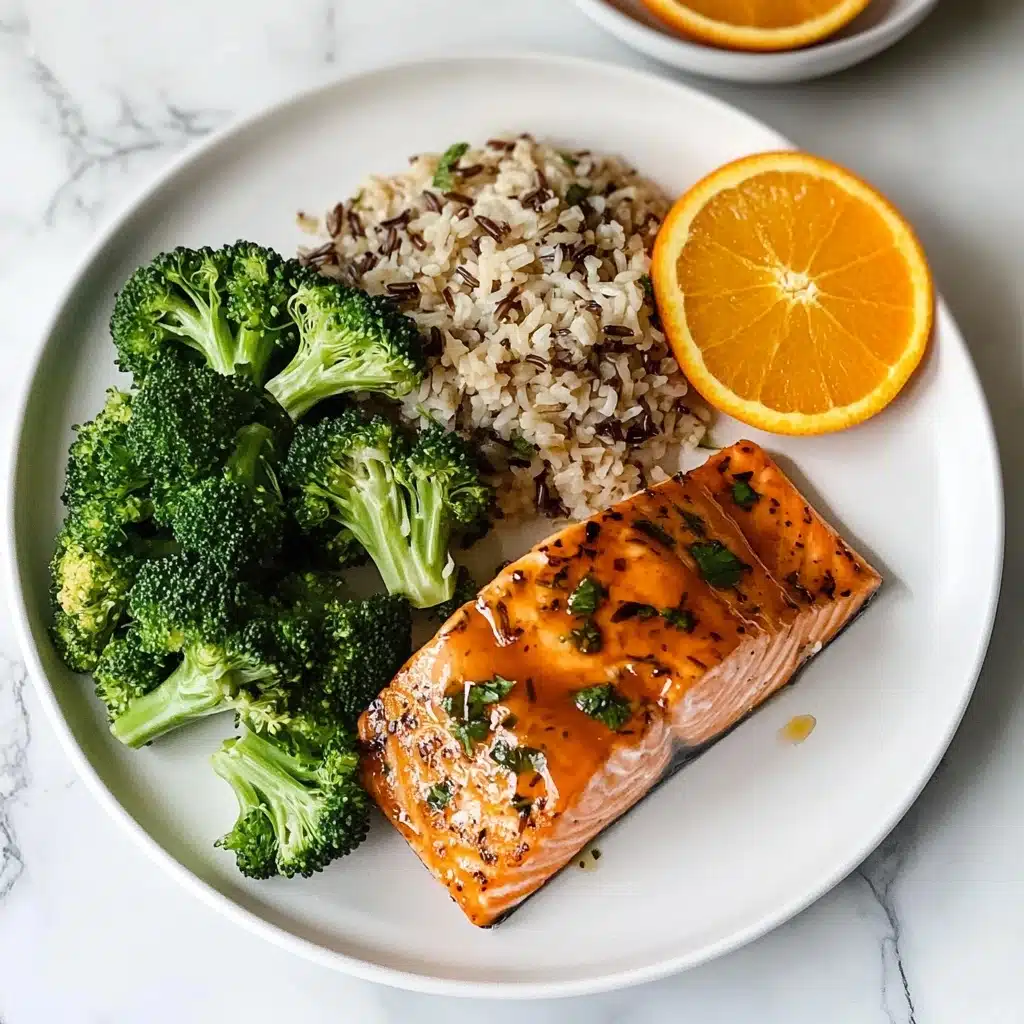 Orange Glazed Salmon Recipe - Recipe Image