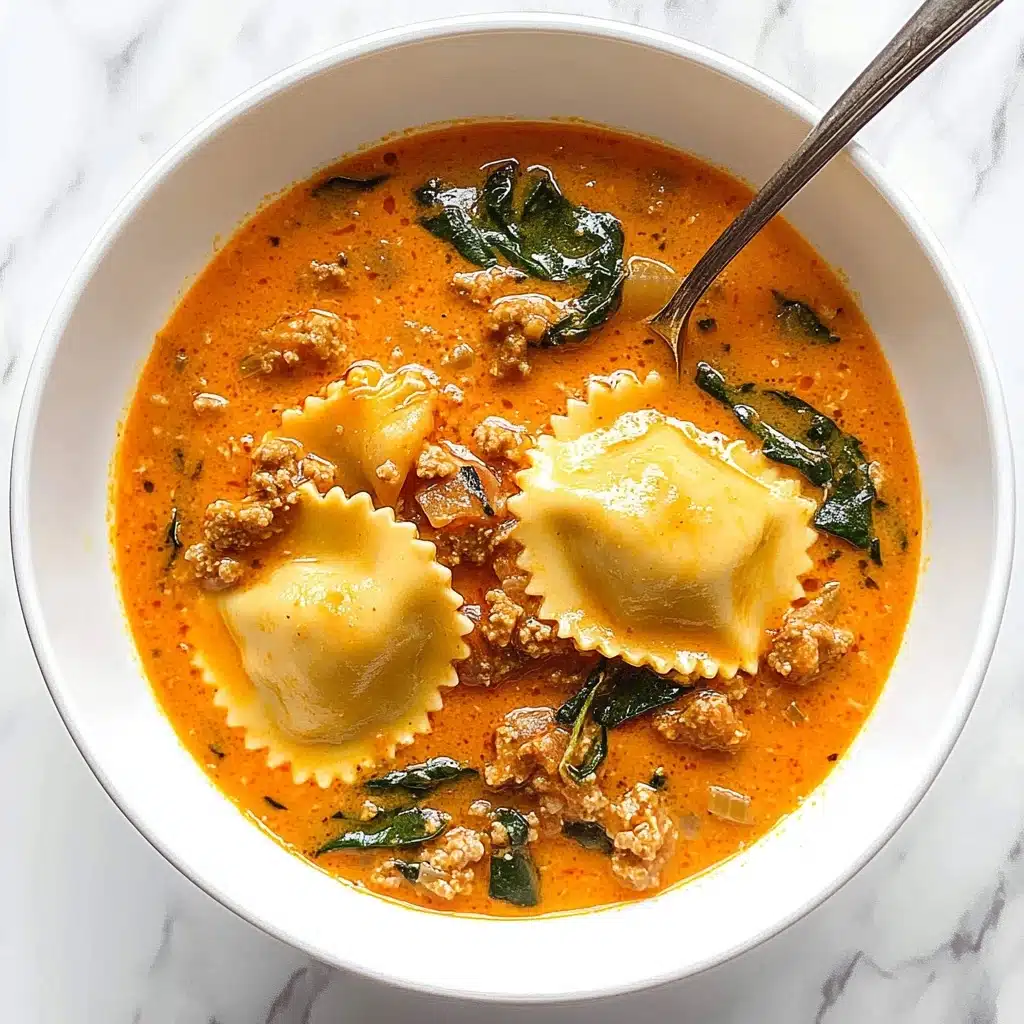 Creamy Ravioli Soup Recipe - Recipe Image