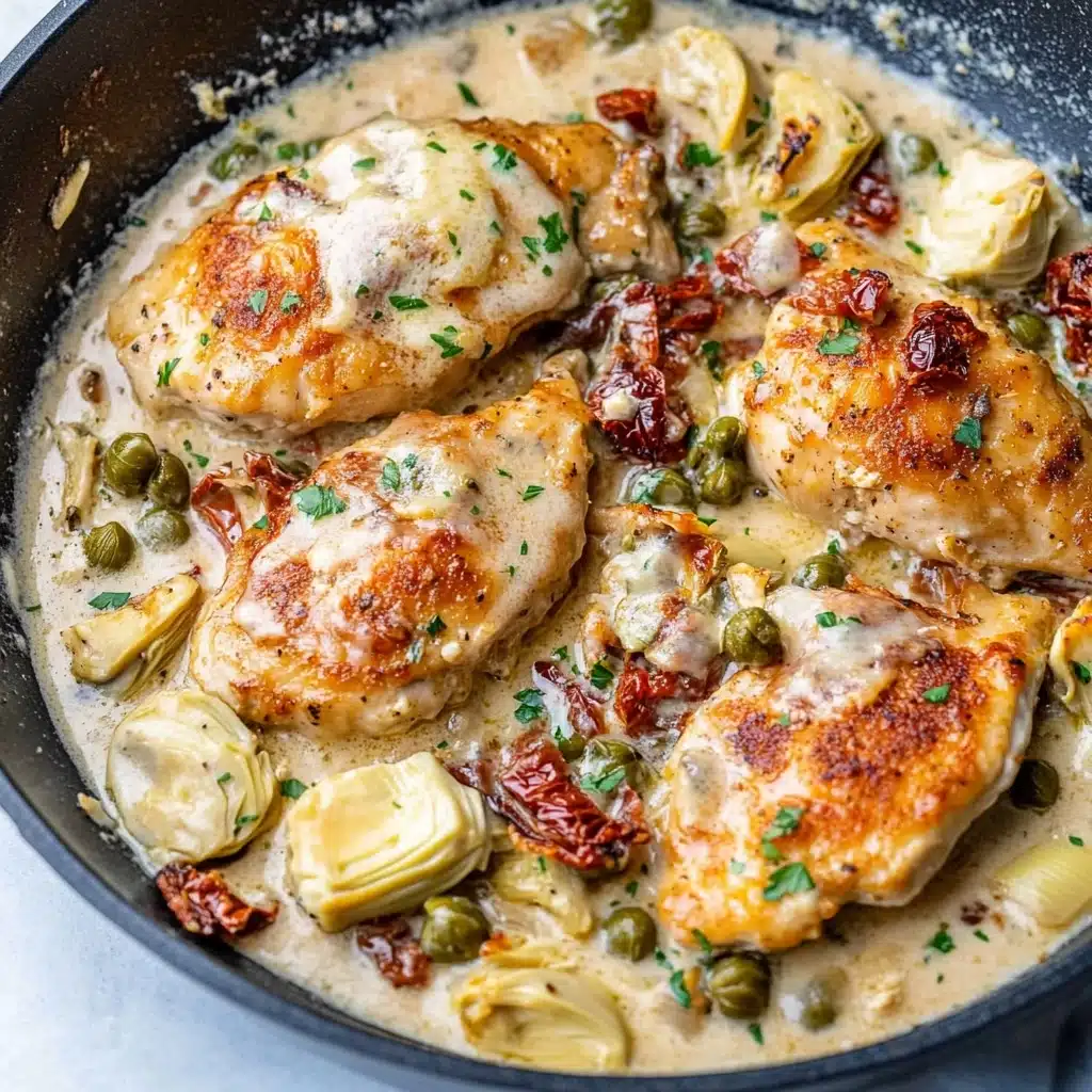 Mediterranean Chicken Skillet Recipe - Recipe Image