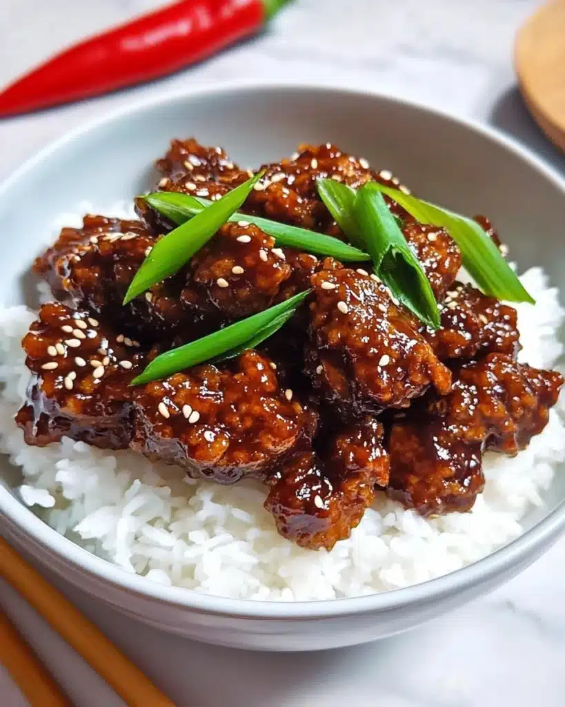 Crispy Honey Garlic Beef Recipe