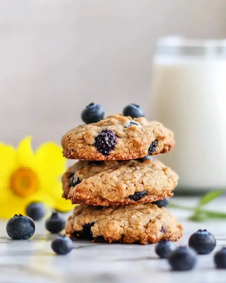 Blueberry Oatmeal Muffin Cookies Recipe