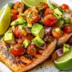 Grilled Salmon with Avocado Salsa Recipe