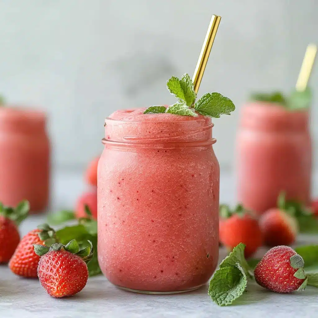 Easy Strawberry Frosé Recipe - Recipe Image