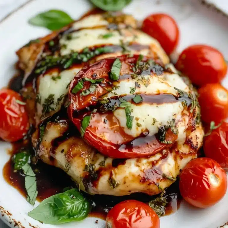 Baked Caprese Chicken Recipe