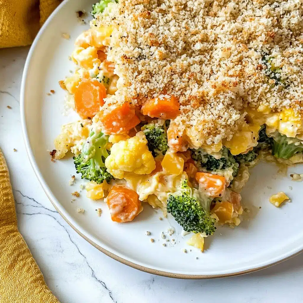 Cheesy Vegetable Casserole Recipe - Recipe Image