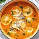 Creamy Ravioli Soup Recipe