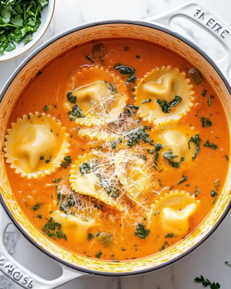 Creamy Ravioli Soup Recipe
