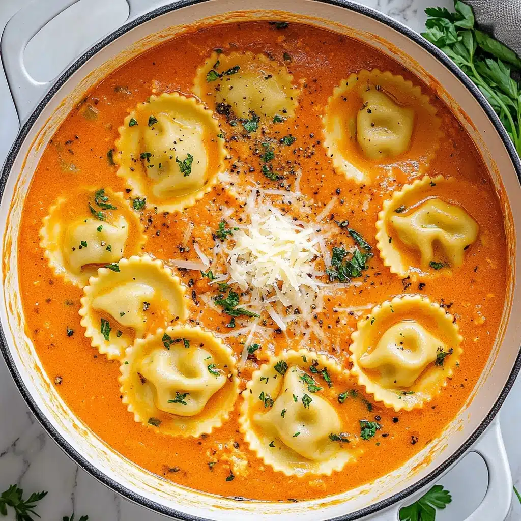Creamy Ravioli Soup Recipe - Recipe Image