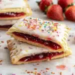 Homemade Strawberry Sheet Pan Pop Tart Recipe