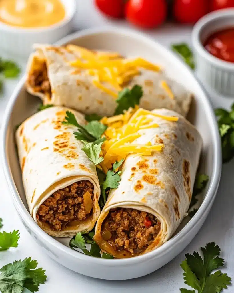 Cheesy Beef Flautas​ Recipe