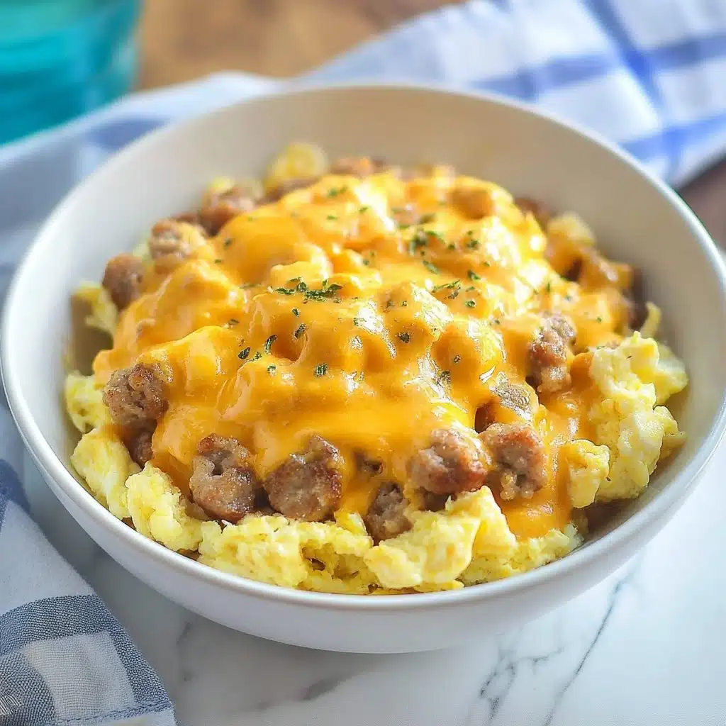 Sausage and Egg Breakfast Bowls Recipe - Recipe Image