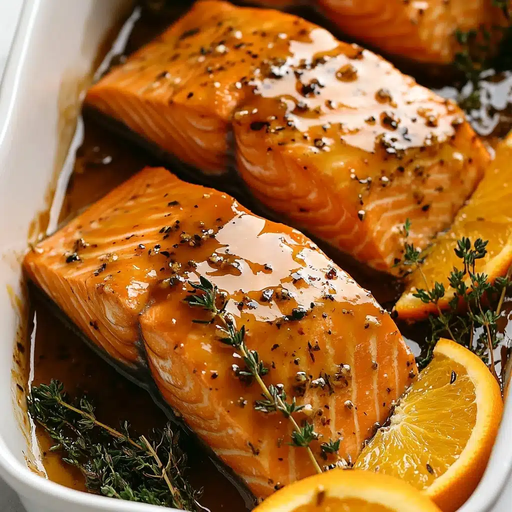 Orange Glazed Salmon Recipe - Recipe Image