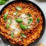 Beef and Orzo Skillet Recipe