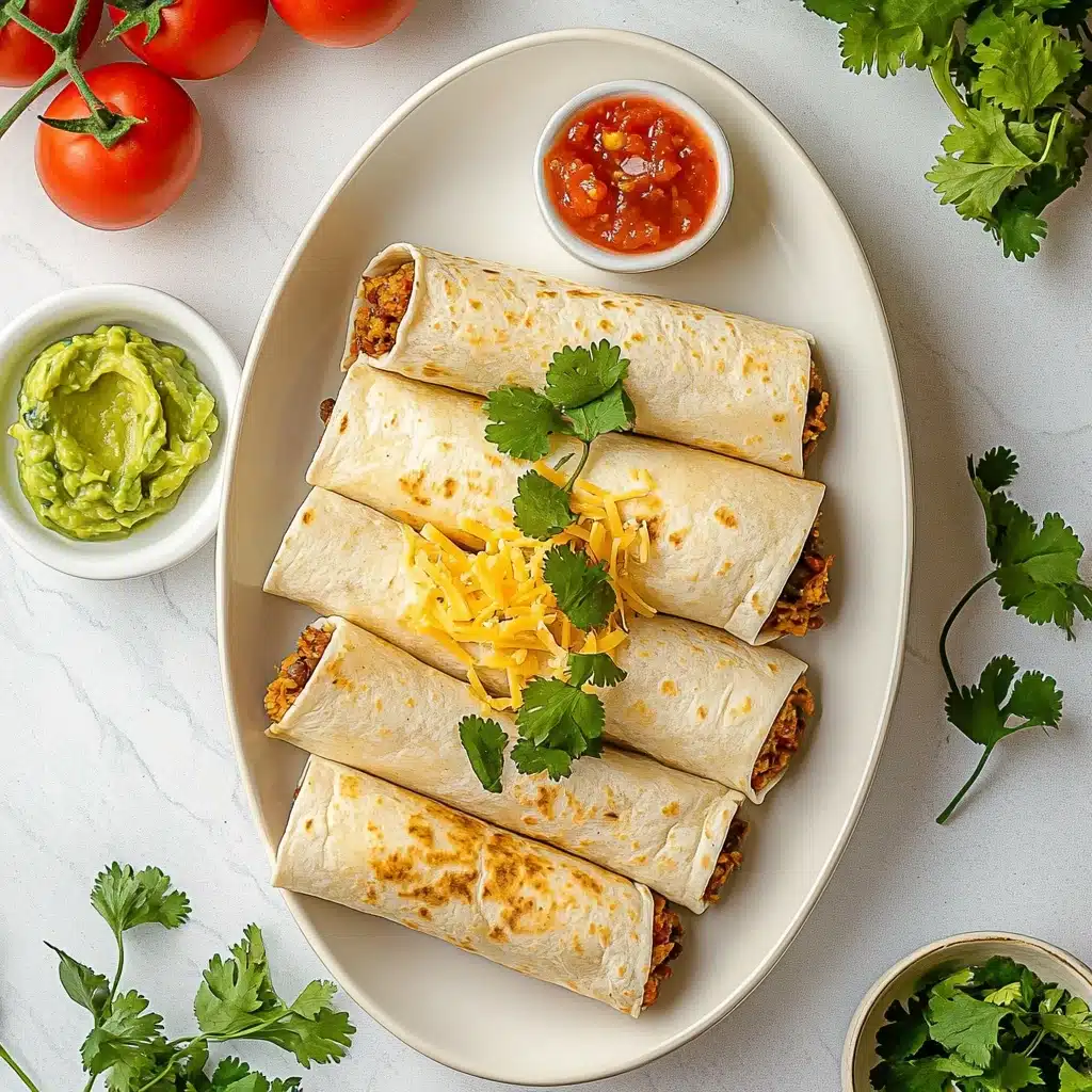 Cheesy Beef Flautas​ Recipe - Recipe Image