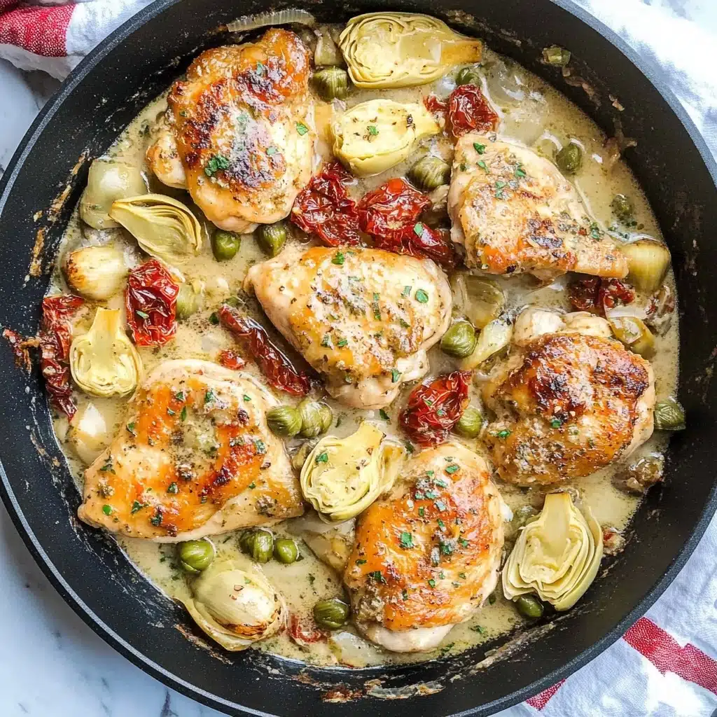 Mediterranean Chicken Skillet Recipe - Recipe Image