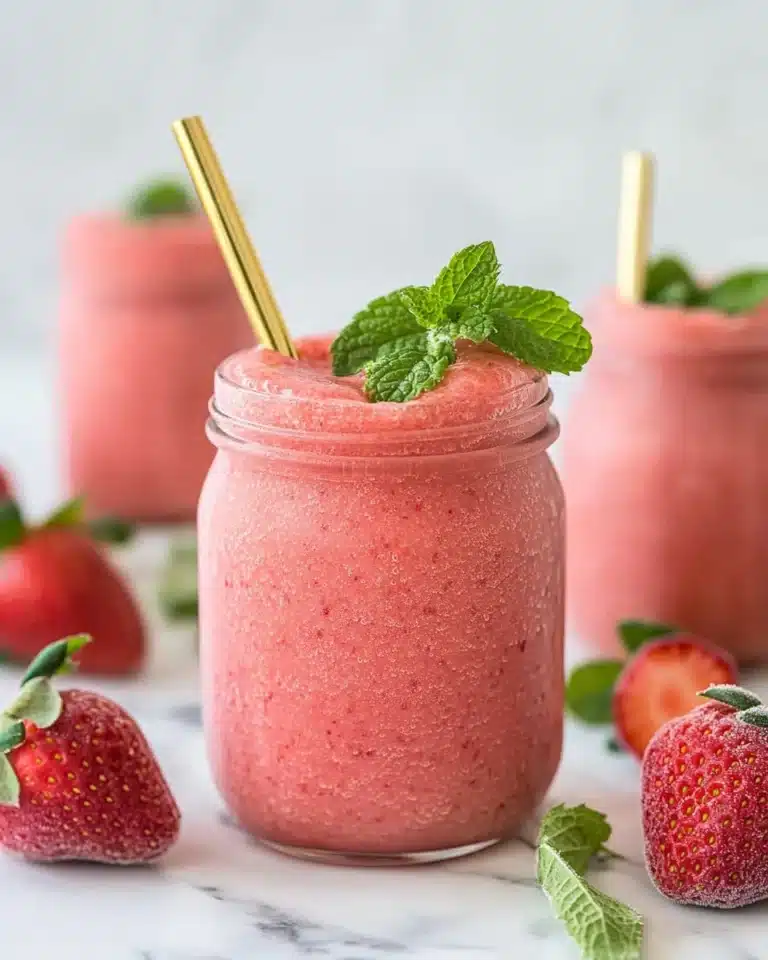 Easy Strawberry Frosé Recipe
