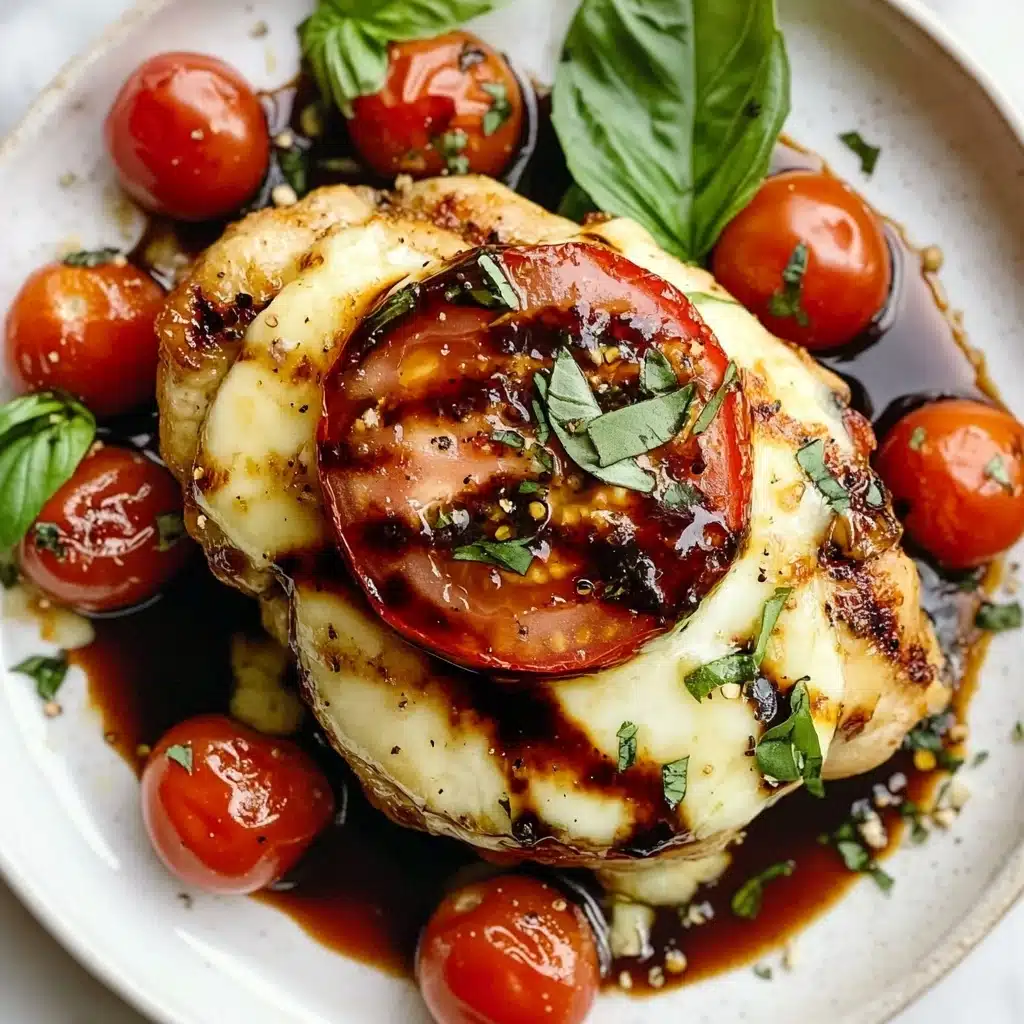 Baked Caprese Chicken Recipe - Recipe Image