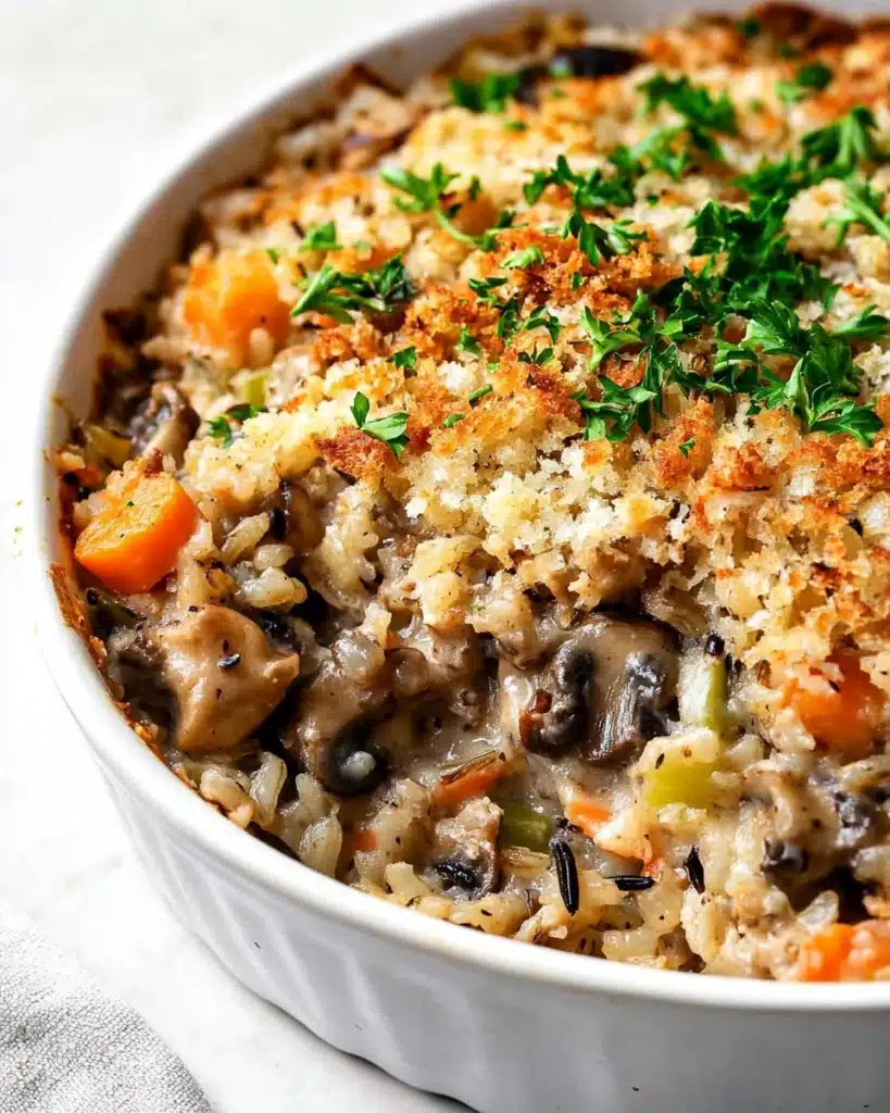 Creamy Chicken and Wild Rice Casserole Recipe