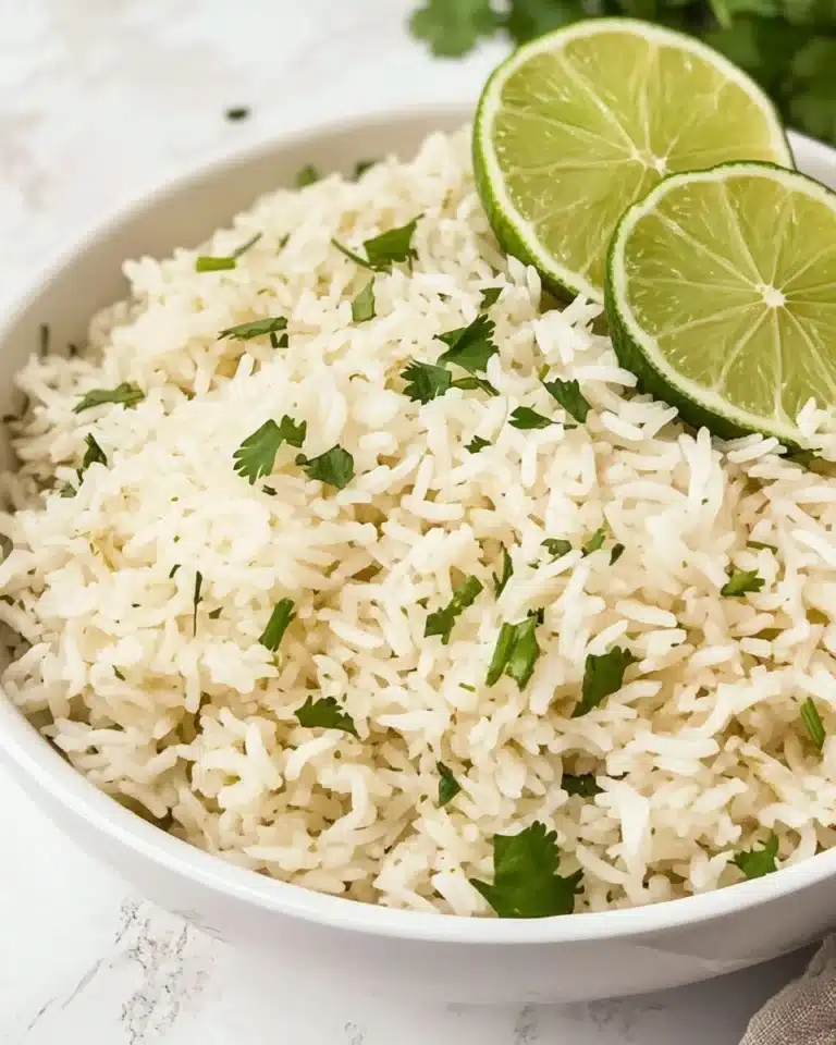 Cilantro Lime Rice Recipe