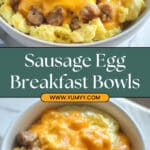 Sausage and Egg Breakfast Bowls Recipe