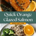 Orange Glazed Salmon Recipe