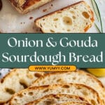 Caramelized Onion And Gouda Sourdough Bread Recipe