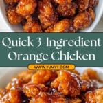 3 Ingredient Orange Chicken Recipe