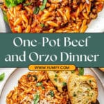 Beef and Orzo Skillet Recipe