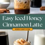 Iced Honey Cinnamon Latte Recipe