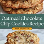 Loaded Oatmeal Chocolate Chip Cookies Recipe