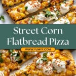 Mexican Street Corn Flatbread Pizza Recipe