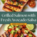 Grilled Salmon with Avocado Salsa Recipe
