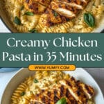 The Best Creamy Chicken and Pasta Recipe