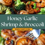 Honey Garlic Butter Shrimp and Broccoli Recipe
