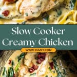 Slow Cooker Creamy Tuscan Chicken Recipe