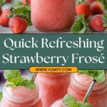 Easy Strawberry Frosé Recipe