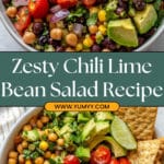 Chili Lime Bean Salad Recipe