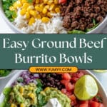 Ground Beef Burrito Bowl Recipe