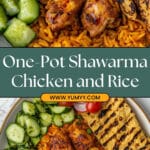 One Pot Shawarma Chicken and Rice Recipe