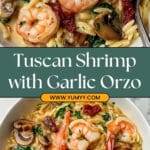 Garlic Orzo Tuscan Shrimp Recipe