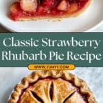 Strawberry Rhubarb Pie Recipe