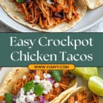 Crockpot Chicken Tacos Recipe
