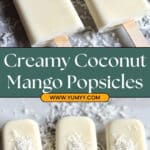 Coconut Mango Popsicles Recipe