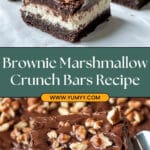 Brownie Marshmallow Crunch Bars Recipe