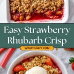 Strawberry Rhubarb Crisp Recipe